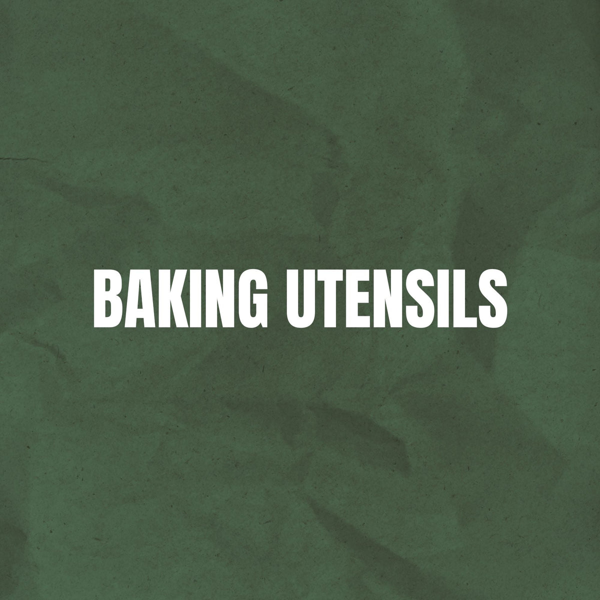 BAKING UTENSILS