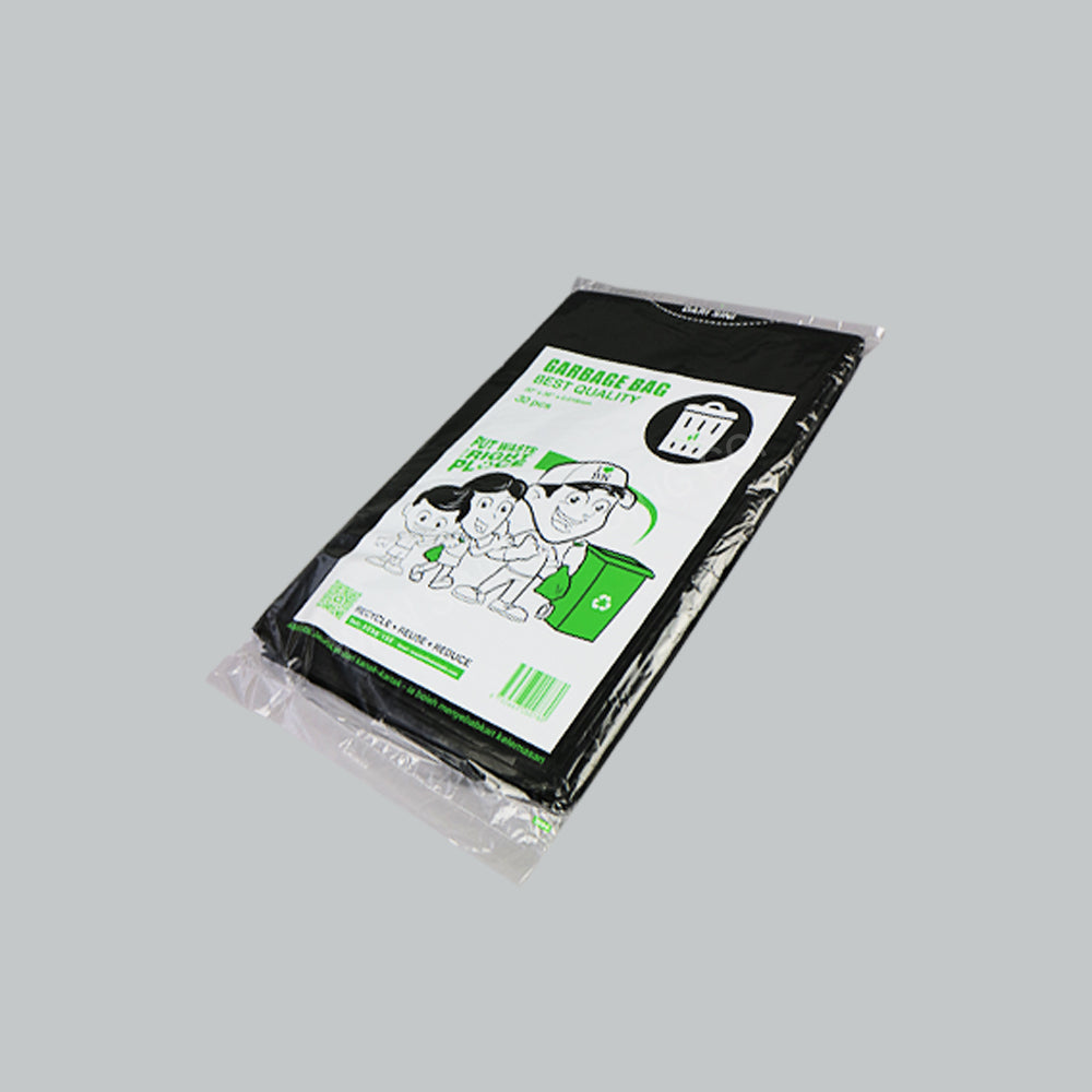 1000215 - HD GARBAGE BAG 30"X38"X 0.018MM 30'SX20PKTS/CTN