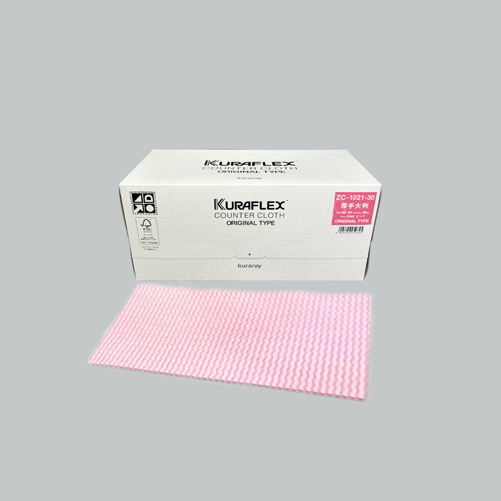 KURAFLEX COUNTER CLOTH ORIG- PNK 50X61CM 30'SX6BOX