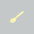 SKP WOODEN ICE CREAM SPOON 10CM - 50'SX20PKT/CTN
