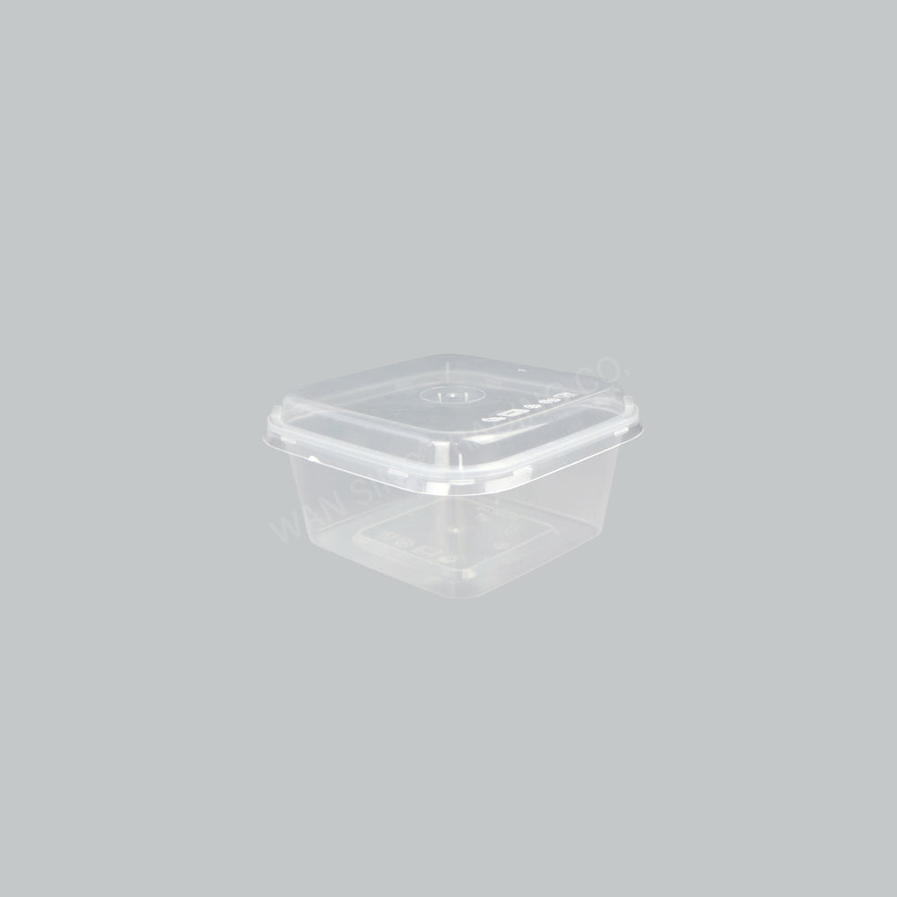 MTP MW CONT FF SQ-450 W/LID (SET) 50'SX10PKT/CTN