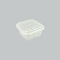 MSE MW SQ CONT SQ450 W/LID 50SETX10PKT/CTN
