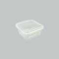 MSE MW SQ CONT SQ650 W/LID 50SETX10PKT/CTN