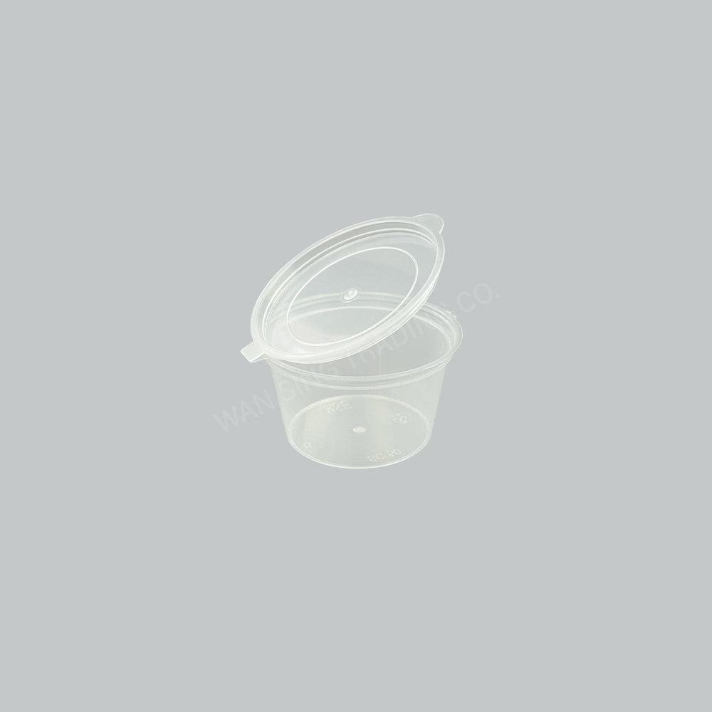 MSE PP SAUCE CONT SC50 W/HINGE LID 100'SX10PKT/CTN