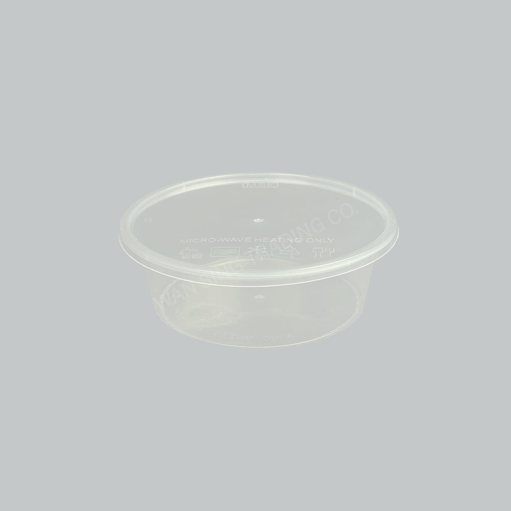 MSE MW ROUND CONT RC10 W/LID 50SETX10PKT/CTN