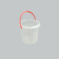 MSE MW ROUND CONT SL2000B W/LID + HDLE WH/RD 15SET