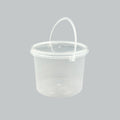 MSE MW ROUND CONT SL750 W/LID + HDLE WH/RD 30SET