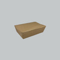 TBH-900 BROWN PAPER LUNCH BOX - LRG 50'SX10PKT/CTN