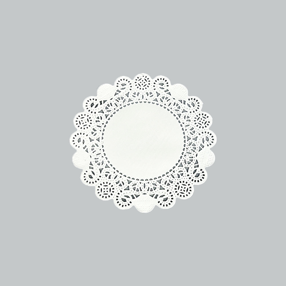GRADE DOYLEY PAPER 4.5" (ROUND) WHT 250'S/PKT