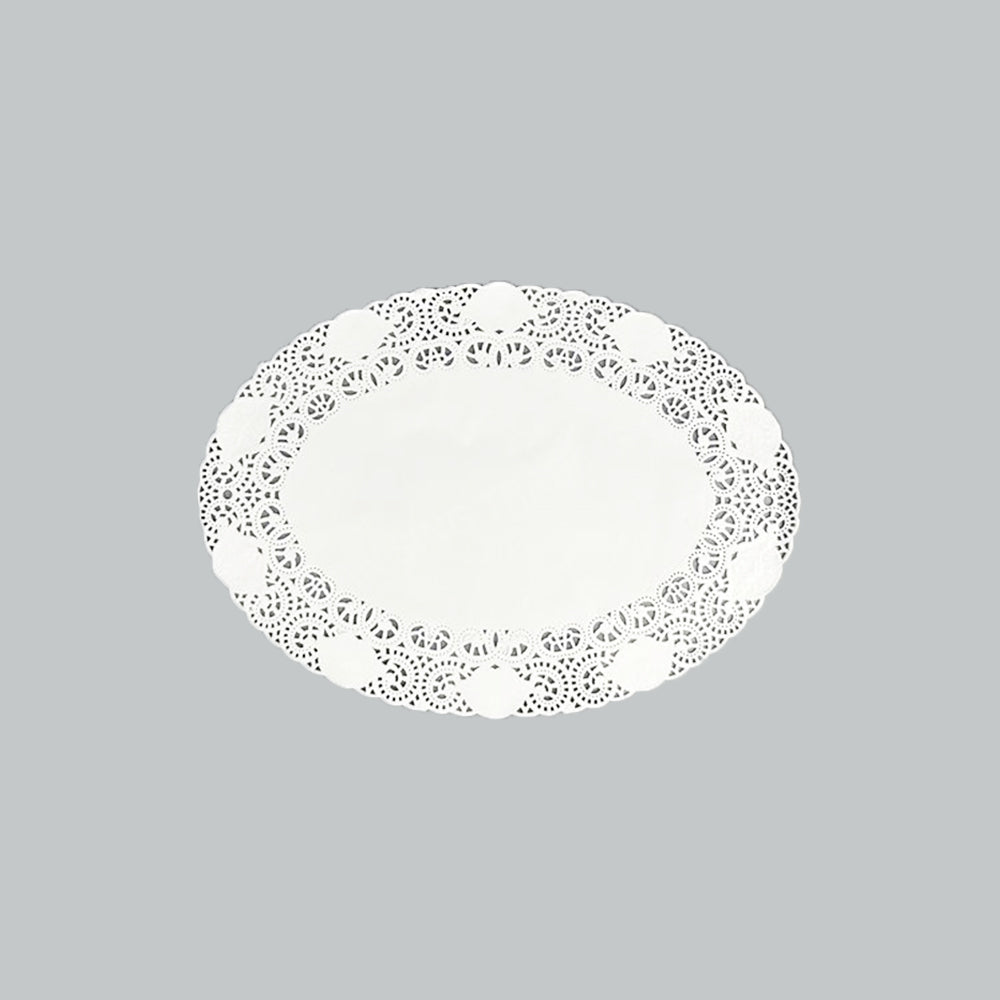 GRADE DOYLEY PAPER 22X30CM (OVAL) WHT 250'S/PKT