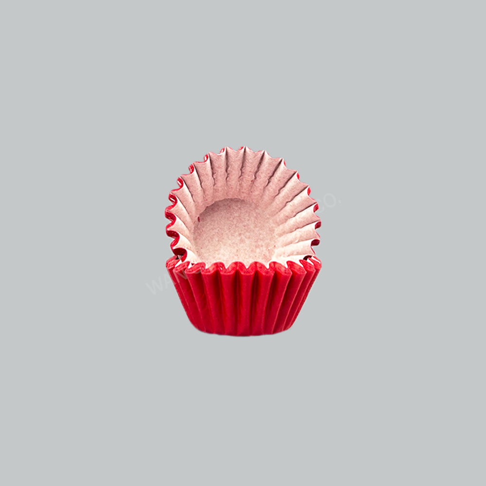 GRADE PAPER CAKE CASE 6CM RED 1000'S/ROLL