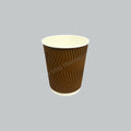 PAPER CUP 8OZ ORMAN RIPPLE 25'SX20PKT/CTN