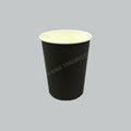 SAN PAPER CUP 8OZ SINGLE WALL BLK 50'SX20PKT/CTN
