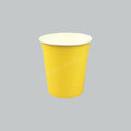 SAN PAPER CUP 7OZ SINGLE WALL YLW 50'SX20PKT/CTN