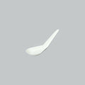 FX PLASTIC THAI SPOON 4.5" WH 80'SX30PKT/CTN