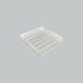 PET-GP8-RN, PET PLASTIC TRAY (CLEAR) 175X175X23MM