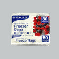 HERC FREEZER BAG TWIST TIE (M) 35X25CM 80'SX24PKT/
