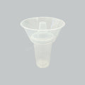 ST PLASTIC CUP W/SNACK BOWL 500ML 25'S/PKT