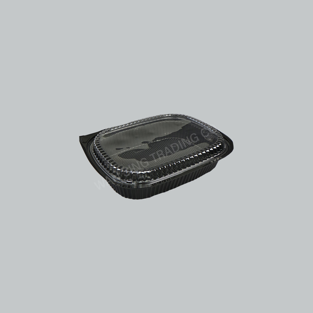 2501223 - SKP PLASTIC TRAY BLACK HT366 W/LID HG366 100SET/CT